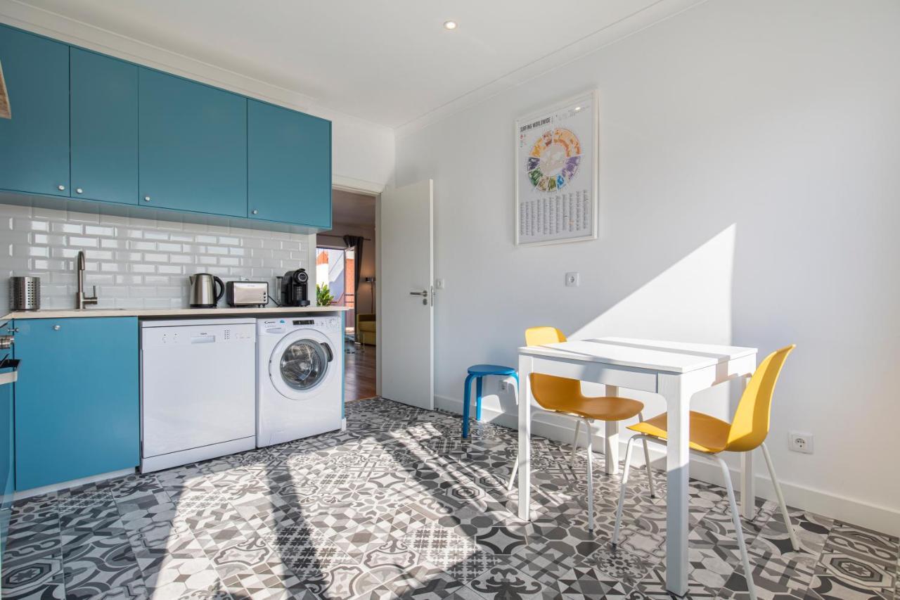 Lovelystay - Sunny 1Bdr Apartment W/Terrace Lisboa Eksteriør billede